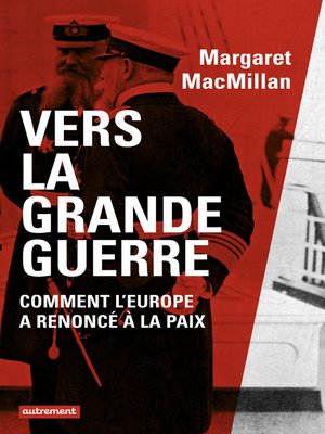 cover image of Vers la Grande Guerre